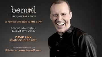 Ouverture de Bémol 5 avec David Linx invité de InLab 4tet