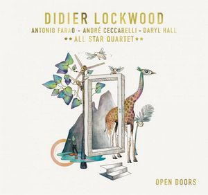 COUverture de l'album "Open Doors de Didier Lockwood © Natacha Lockwood
