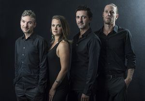 Les musiciens du Cuarteto Tafi