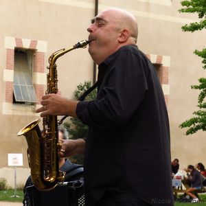 Christophe Monniot au Concert Pique-nique de Jazz Campus le 24 aout 2018