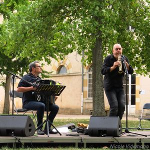 Christophe Monniot et Didier Ithursarry au Concert Pique-nique de Jazz Campus le 24 aout 2018