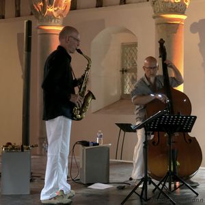 Jean-Marc Larcher et Yves Rousszu_Jazz Campus en Clunisois_23 aout 2018_NV