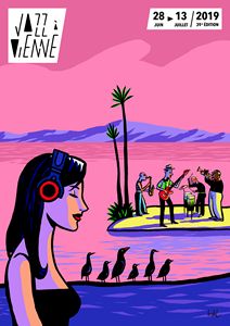 Visuel 2019 de Jazz à Vienne