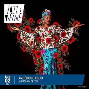 Angelique Kidjo le 02 décembre 2019 à l'Auditorium de Lyon