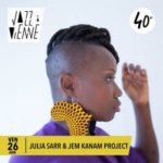 Julia Sarr et Jem Kanam le 26 juin 2020, visuel 2020 de Jazz à Vienne