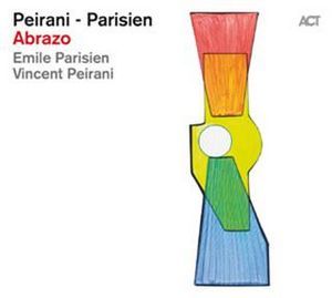 couverture de l'album Abrazo de Vincent Peirani et Emile Parisien