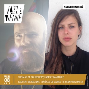 Jazz à Vienne 2022 concert dessiné