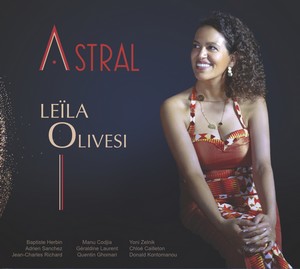 visuel de l’album Astral de Leïla Olivesi