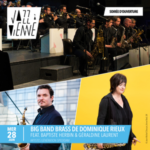 Jazz à Vienne 2023 – La programmation - Big Band Brass de D Rieux avec G Laurent & B Herbin