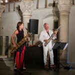 Jazz Campus en Clunisois 2023 - Duo Laurent Dehors - Sandrine Bonacina