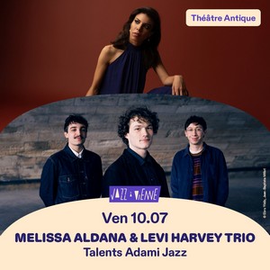 JAV26_Melissa Aldana & Levi Harvey trio – 10-07-2026